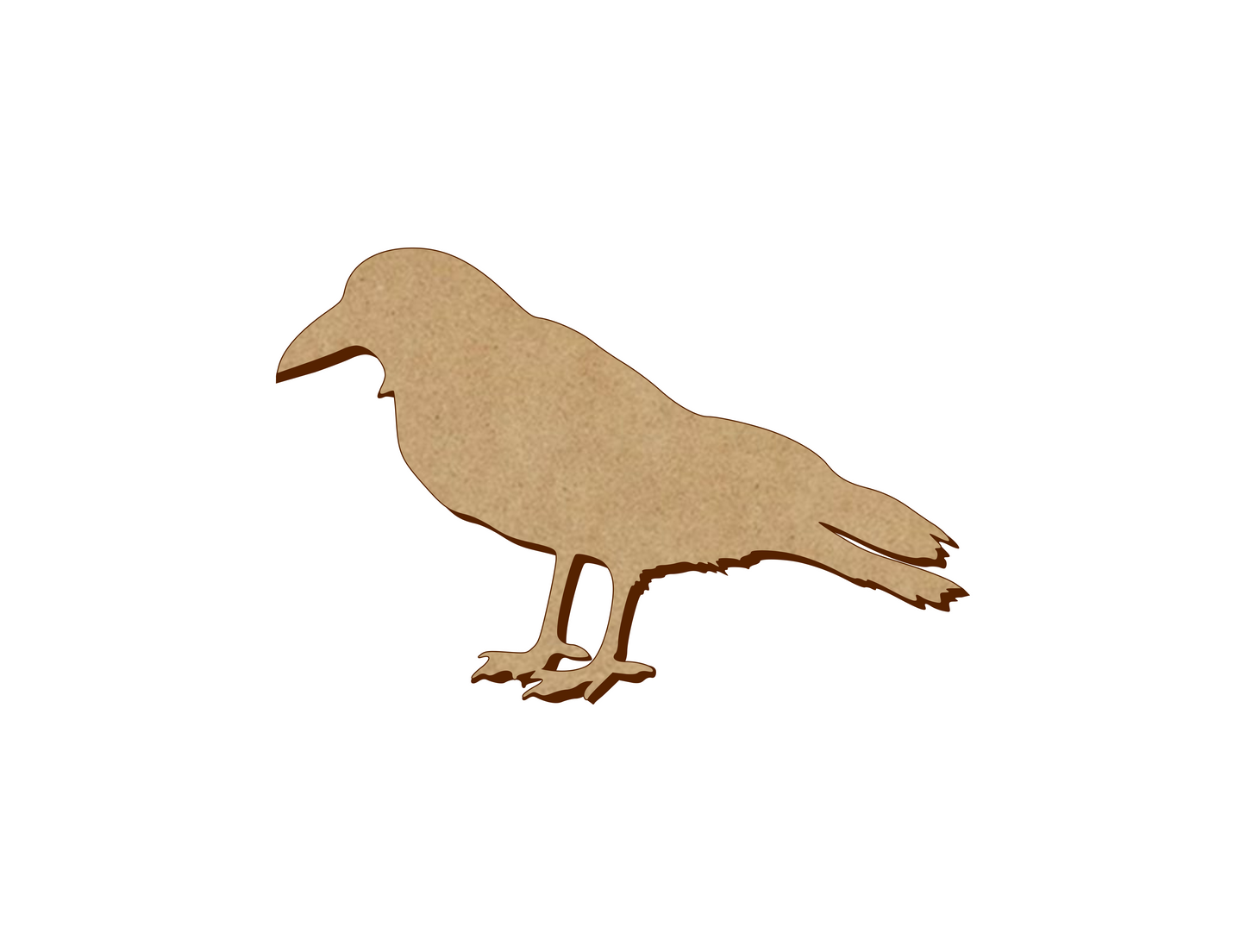 Halloween decoration - Crow - Size 8 and 15cm - Version 2
