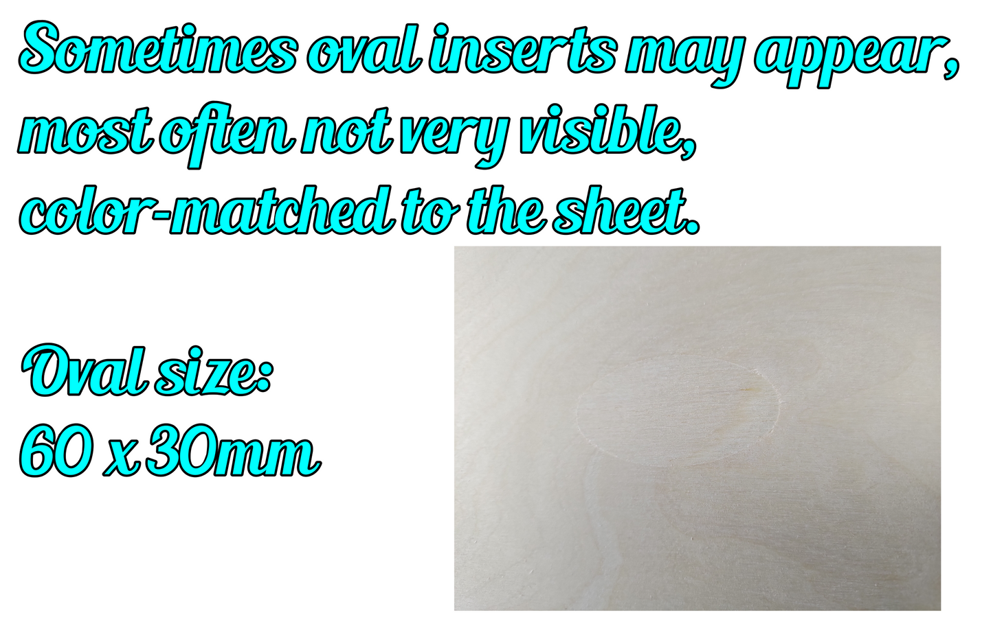 5mm Birch Plywood Laser Safe B/BB Ply sheets 500x300