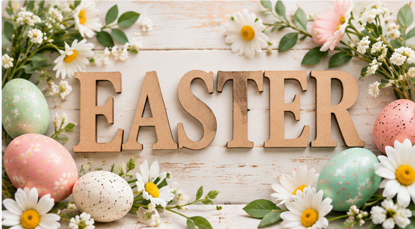Easter MDF Craft Shapes