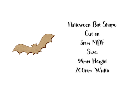 Halloween decoration - Bat - Size 5 to 25cm