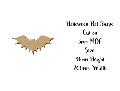 Halloween decoration - Bat - Size 5 to 25cm