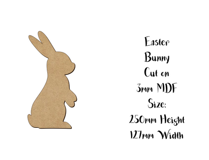 Easter decoration - Bunny - Size 5 to 25cm - Version 1