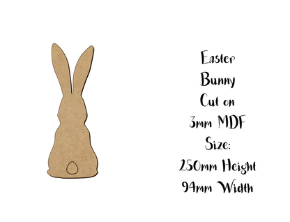 Easter decoration - Bunny - Size 5 to 25cm - Version 3