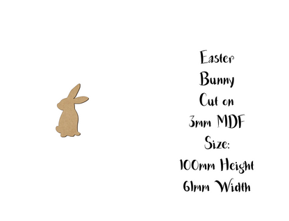 Easter decoration - Bunny - Size 5 to 25cm - Version 5