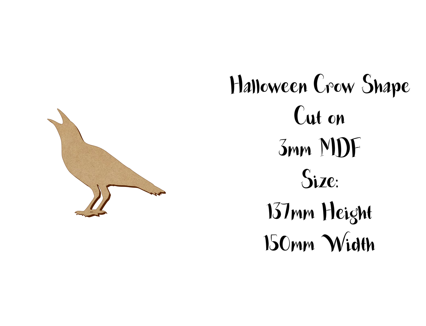 Halloween decoration - Crew - Size 8 and 15cm - Version 3