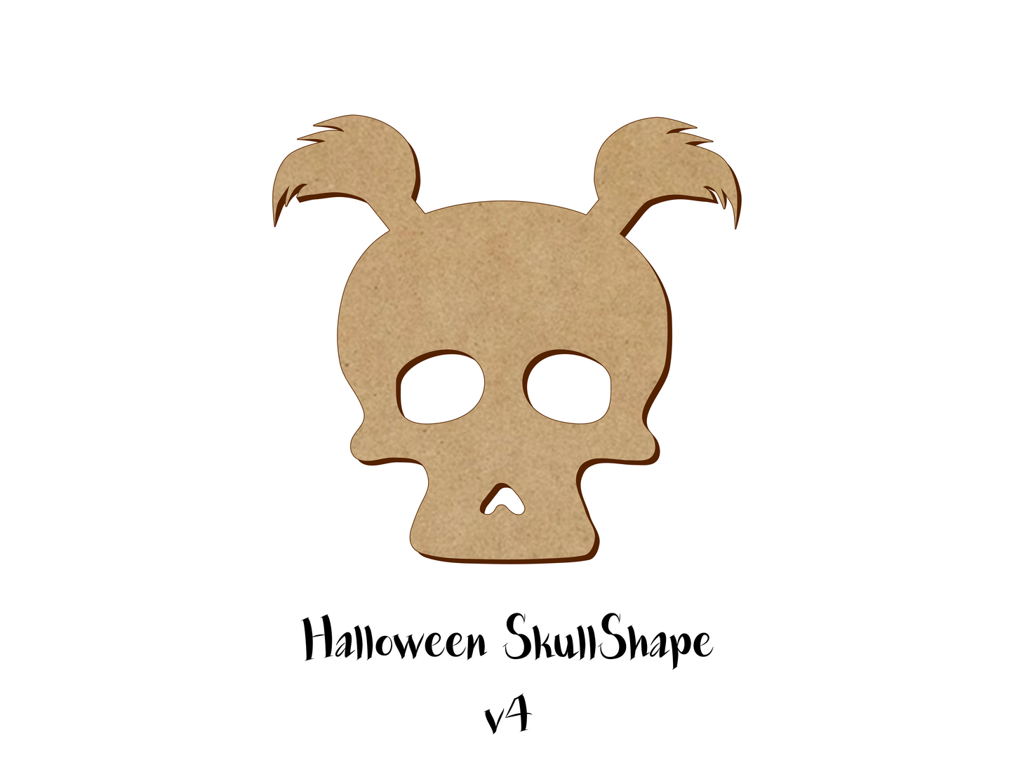 Halloween decoration - Skull - Size 5 to 25cm - Version 4