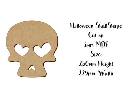 Halloween decoration - Skull - Size 5 to 25cm - Version 6