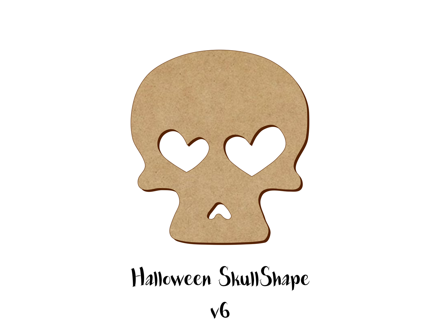 Halloween decoration - Skull - Size 5 to 25cm - Version 6