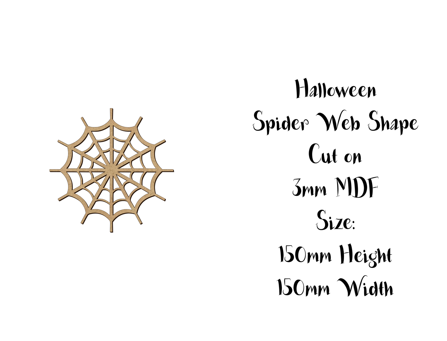 Halloween decoration - Web - Size 10 to 25cm - Version 3