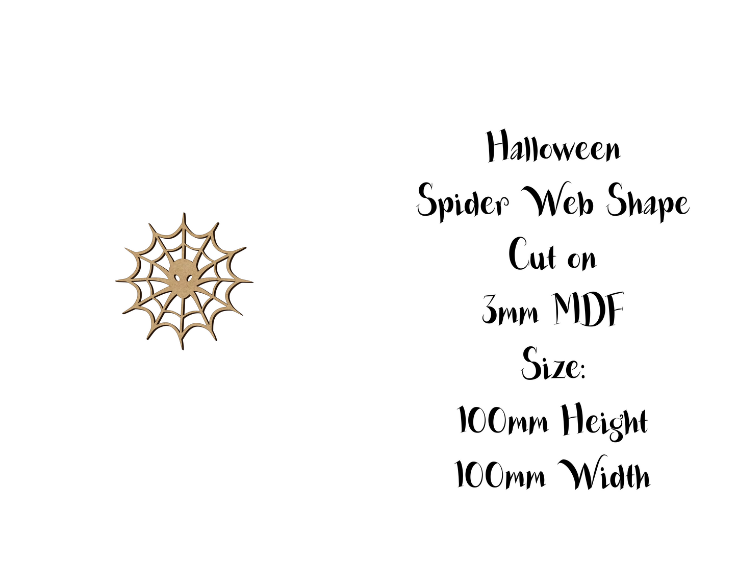 Halloween decoration - Web - Size 10 to 25cm - Version 4