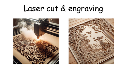 1.5mm Basswood Plywood Laser Safe