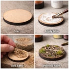 Wooden Miniature Bases Circle Set – 25mm–60mm MDF Gaming Discs