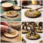 Wooden Miniature Bases Circle Set – 25mm–60mm MDF Gaming Discs