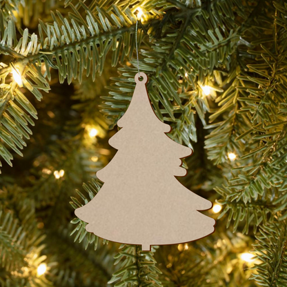 MDF Tree bauble shape - v1