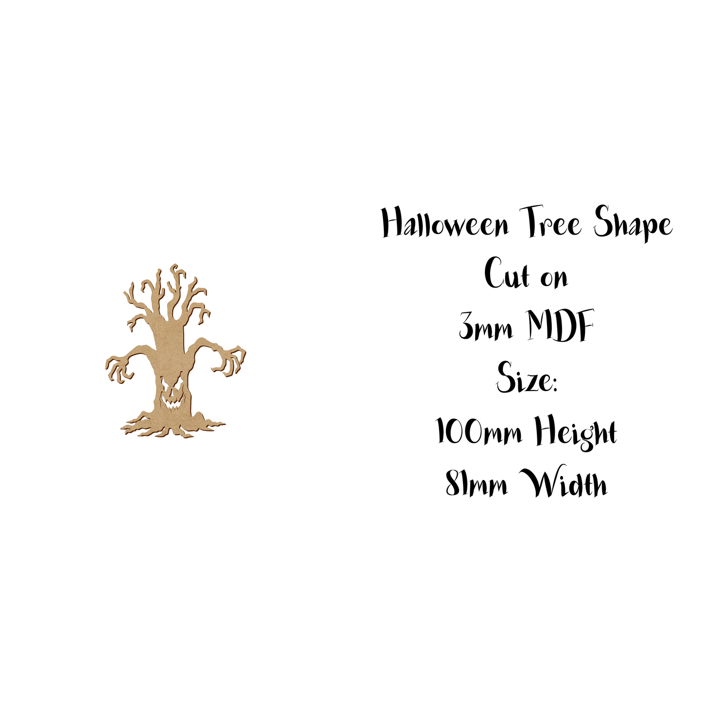 Halloween decoration - Scary tree - Many Sizes