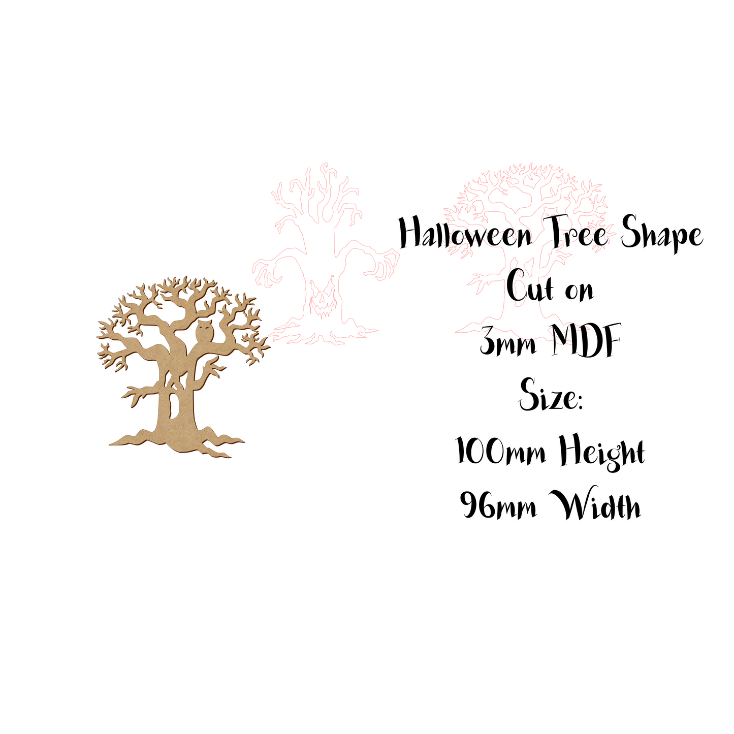 Halloween decoration - Scary tree - Many Sizes