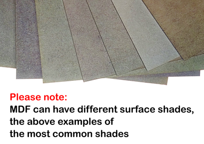 21cm to 30cm Circle Shape - 3mm MDF