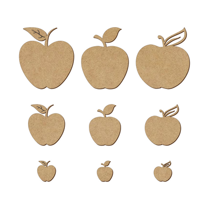 Apple Craft Shape - 3mm MDF